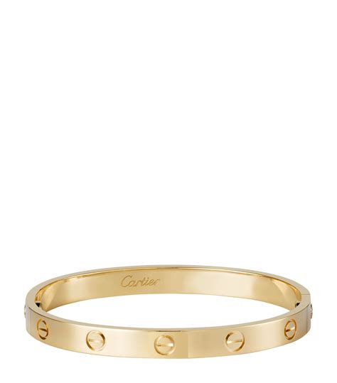 gold cartier love|cartier gold love bracelet price.